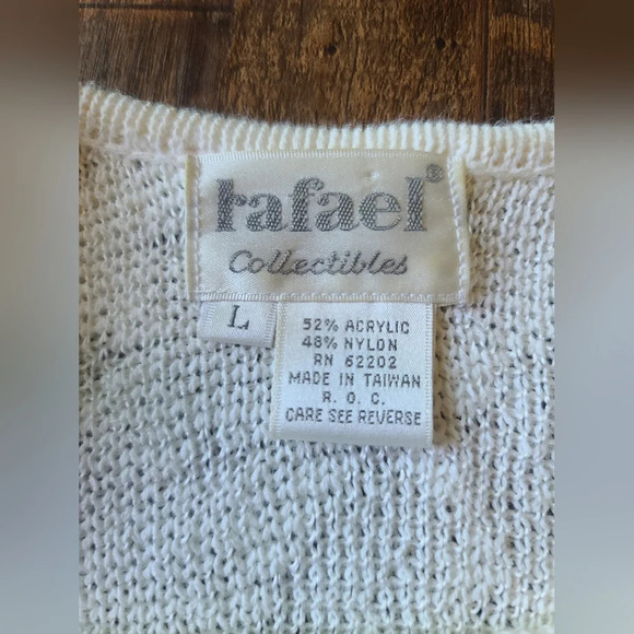 Vintage Rafael Collectibles Sheet Knit Tunic/Mini dress - Picture 7 of 8